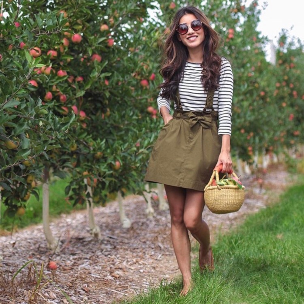 Skirt with straps urban outfitters